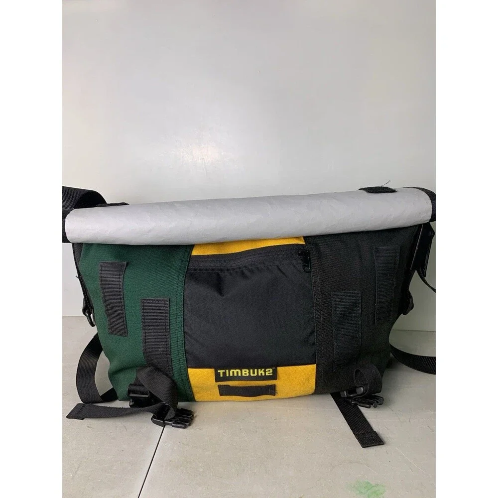 Timbuk2 Ballistic Messenger Bag Jamaican Caribbean Tricolor Crossbody Large